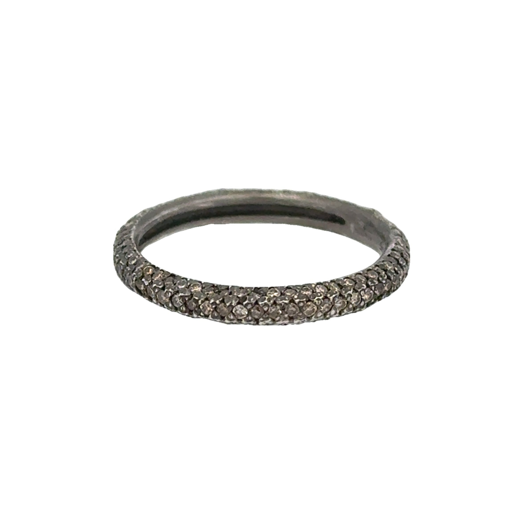 Diamond Stack Band Ring