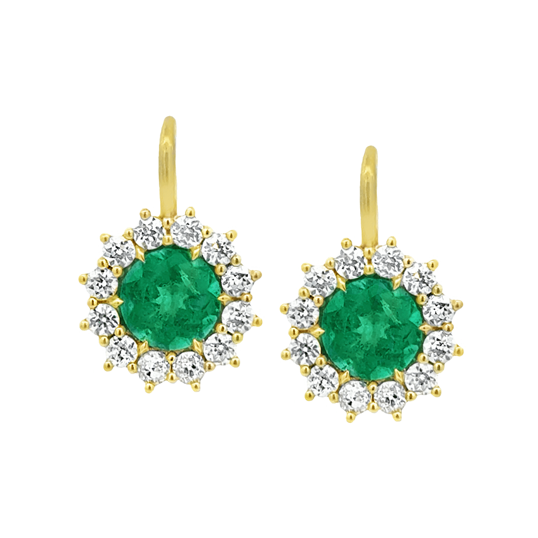 Emerald Drop Earrings