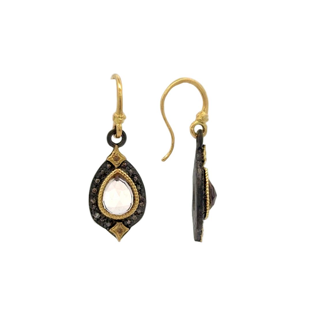 Morganite Drop Earrings