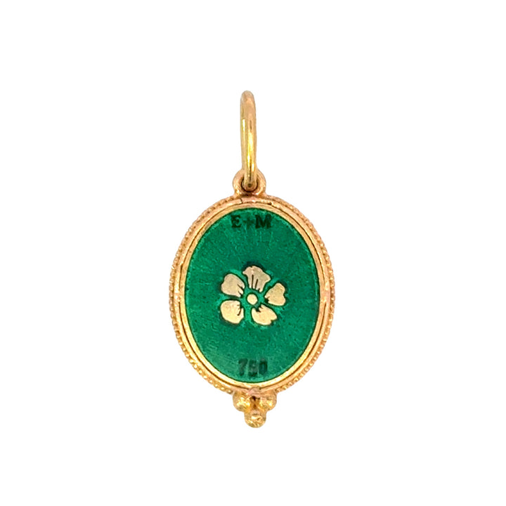 Enamel Owl Charm