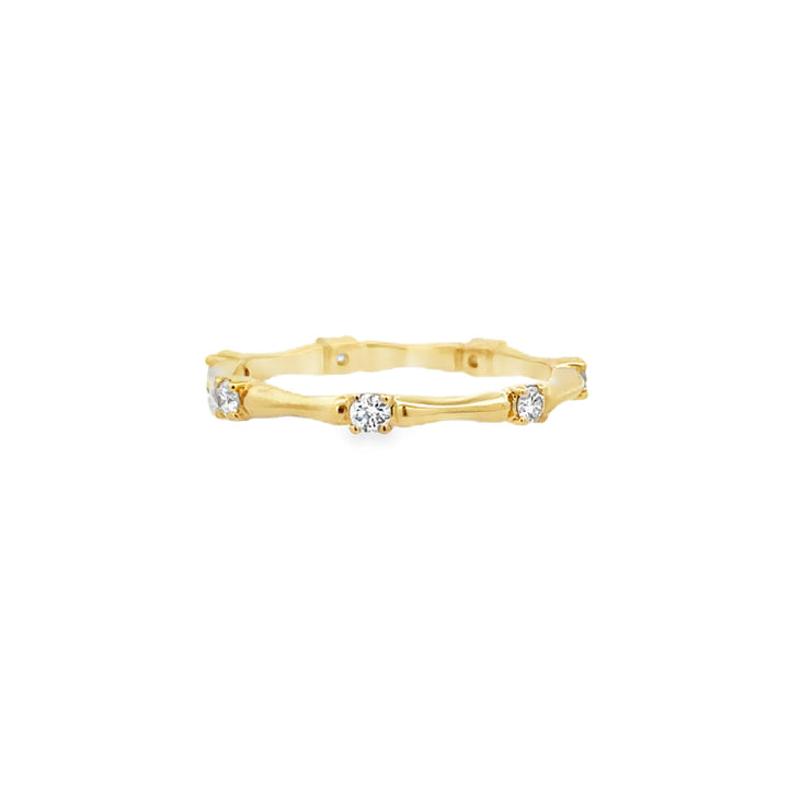 Spaced Diamond Band